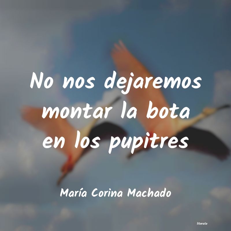 Frases de María Corina Machado