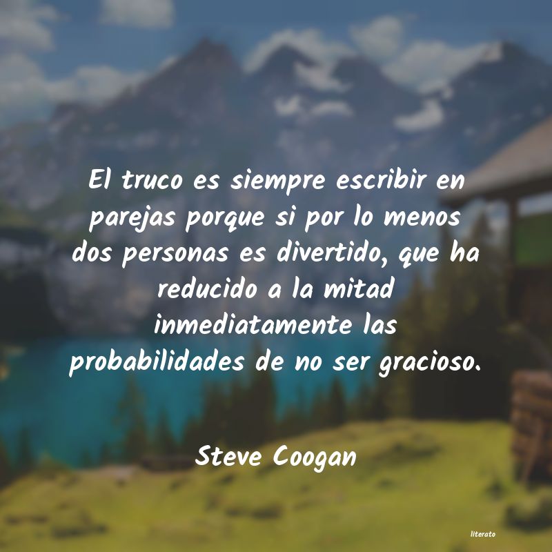 Frases de Steve Coogan