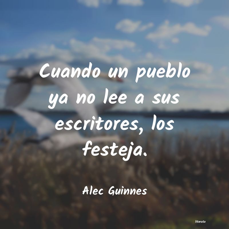 frases de Alec Guinnes