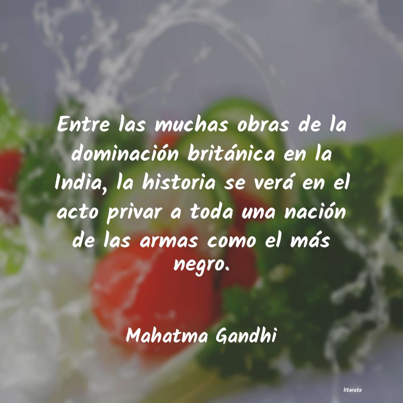 Frases de Mahatma Gandhi