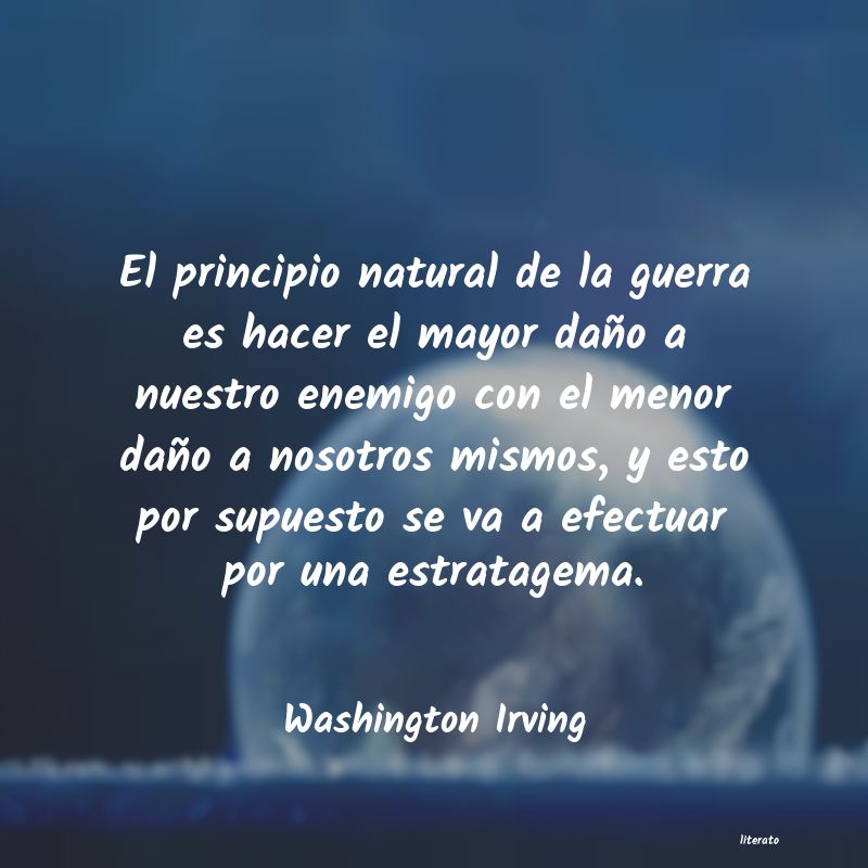 Frases de Washington Irving