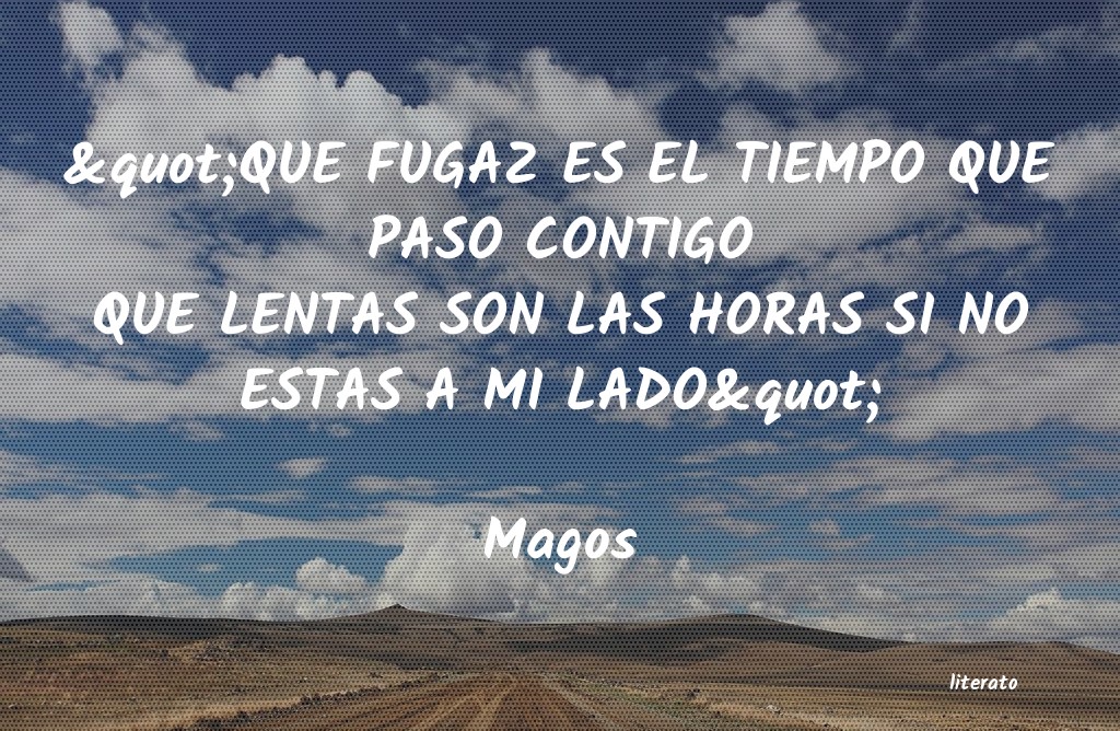 poemas sobre magos