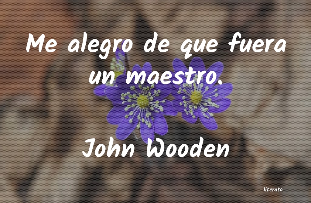 Frases de John Wooden