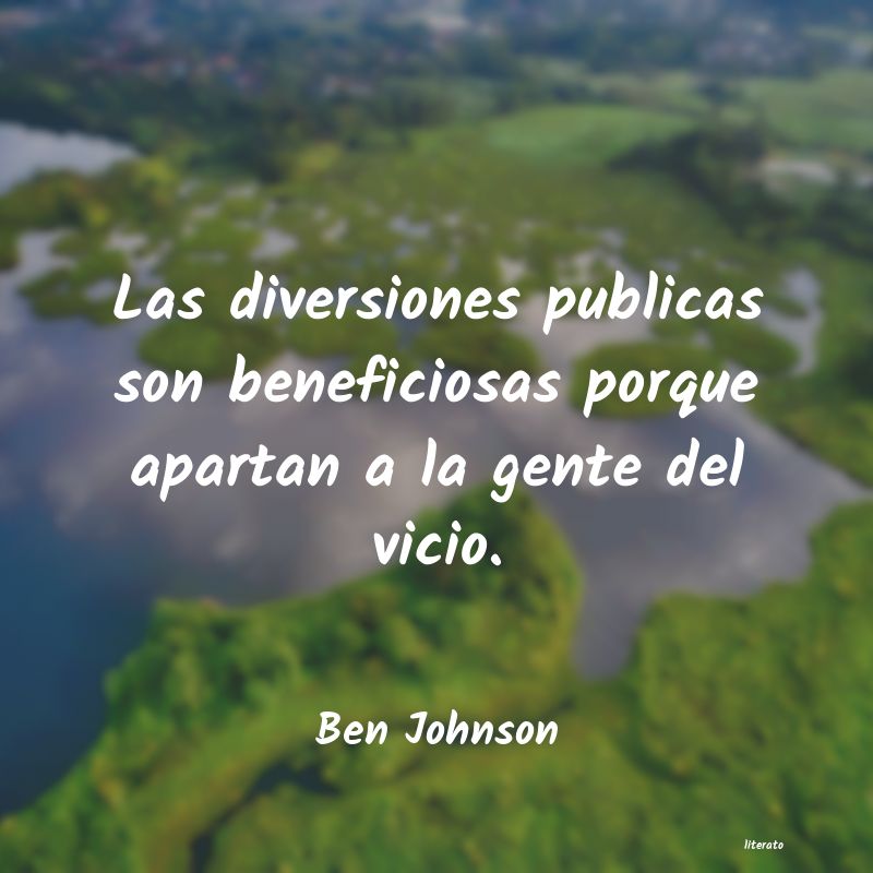 Frases de Ben Johnson