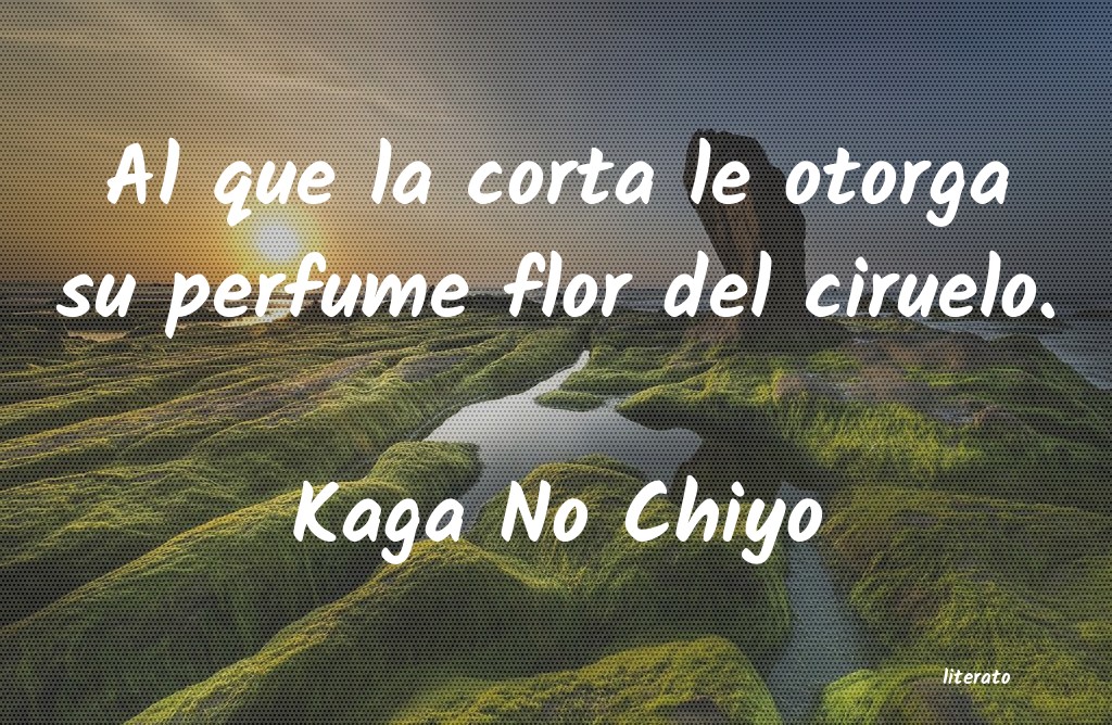 Frases de Kaga No Chiyo