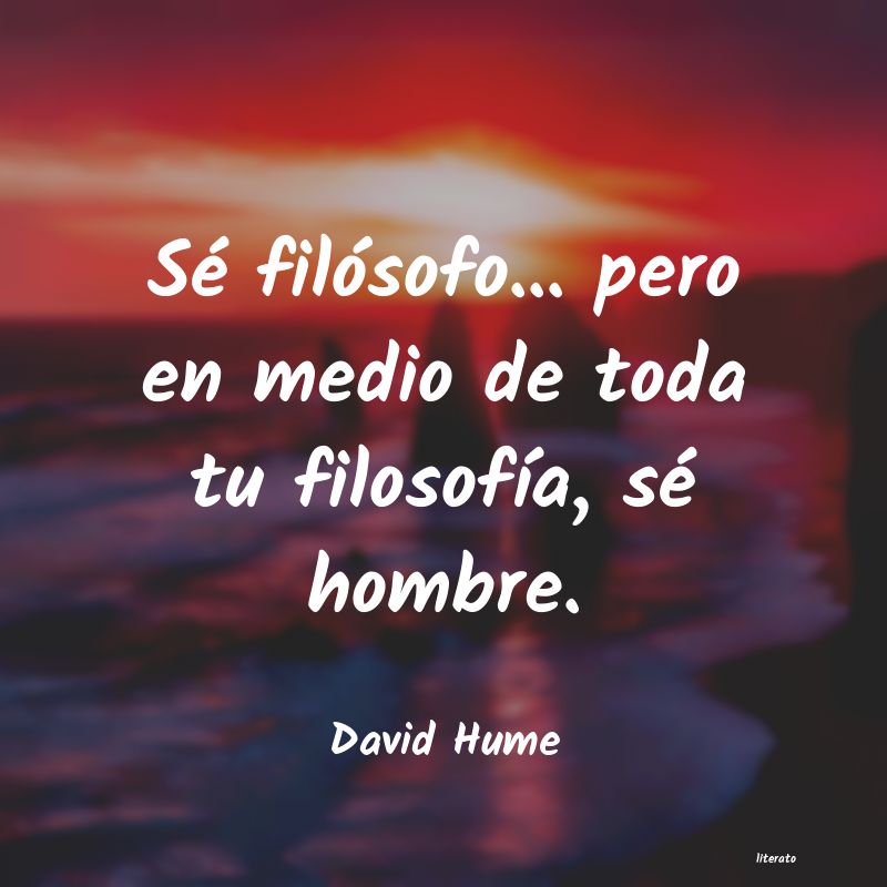 Frases de David Hume