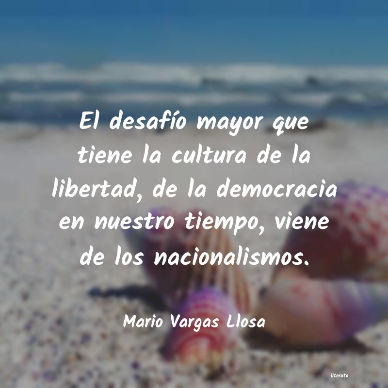 Frases de Mario Vargas Llosa