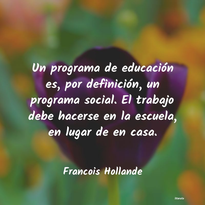 frases de Francois Hollande