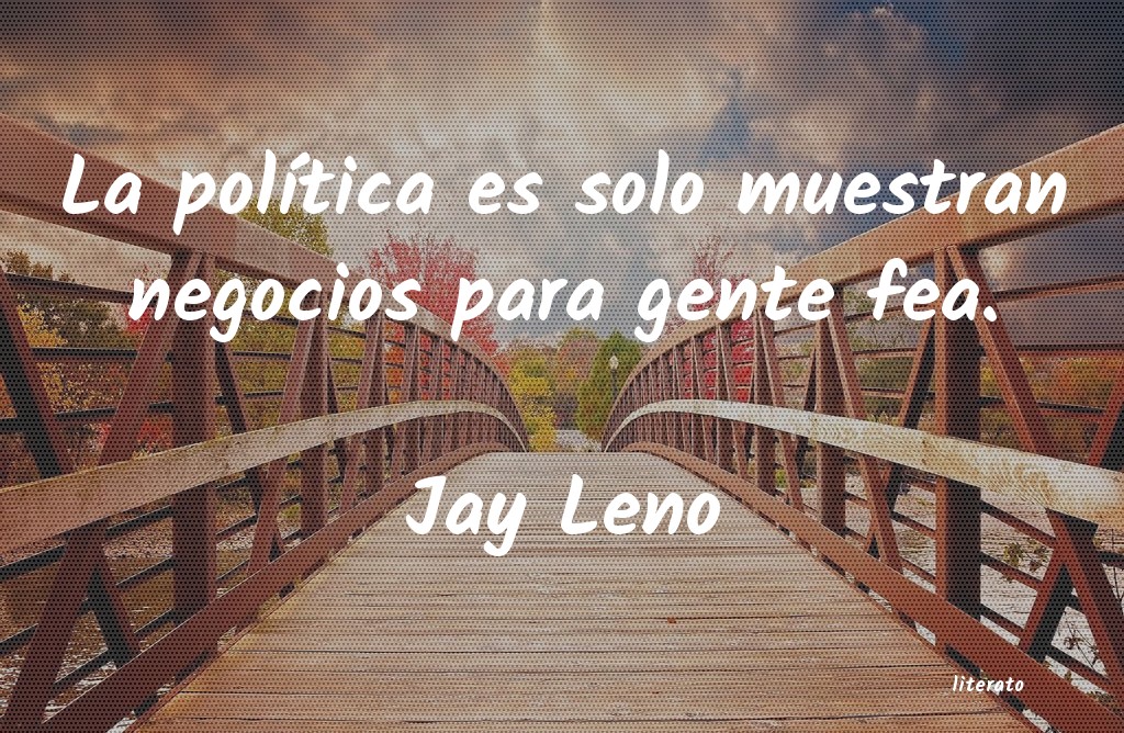 frases de Jay Leno