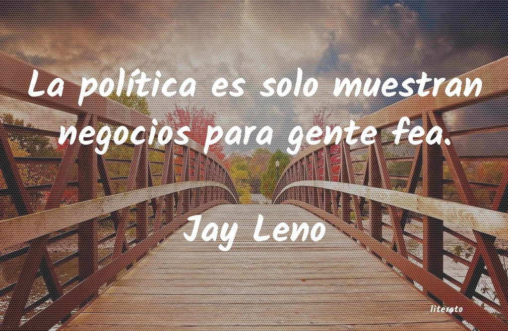 Frases de Jay Leno