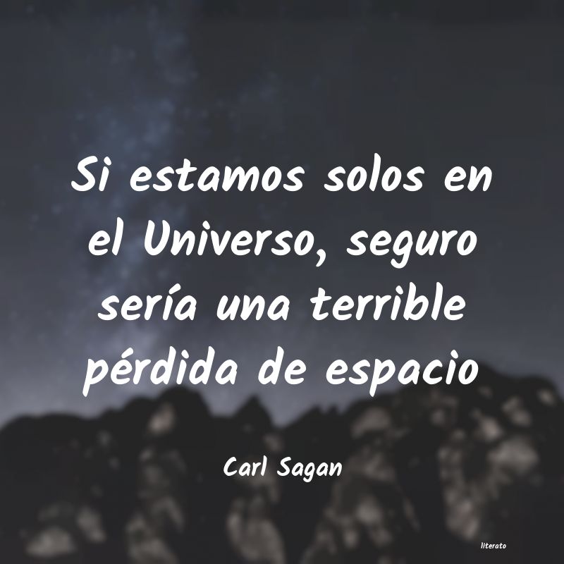 Frases de Carl Sagan