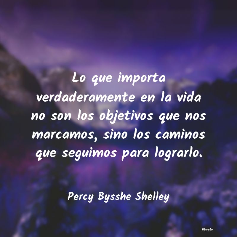 Frases de Percy Bysshe Shelley