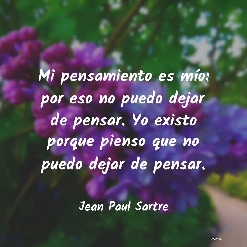 Frases de Jean Paul Sartre