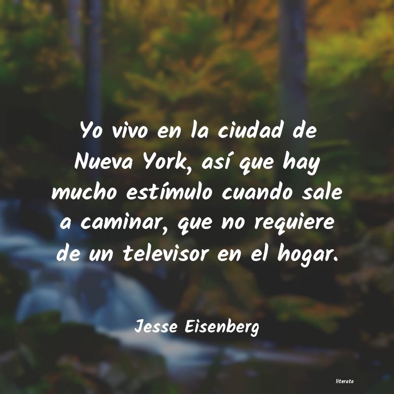 Frases de Jesse Eisenberg