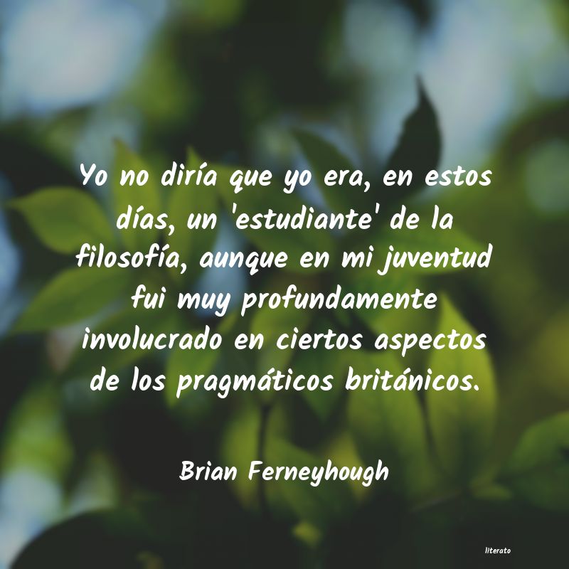 Frases de Brian Ferneyhough