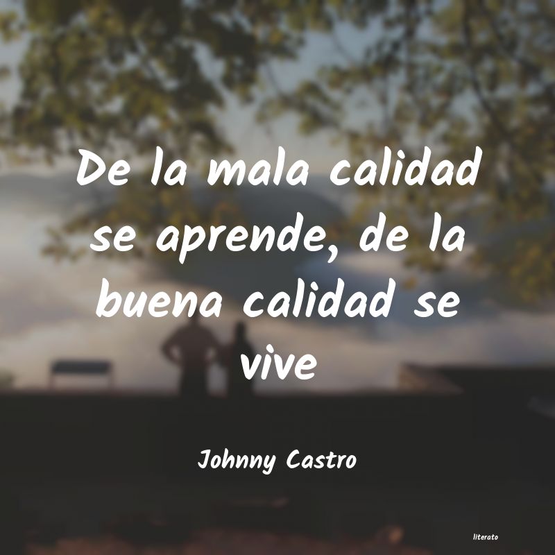 frases de Johnny Castro