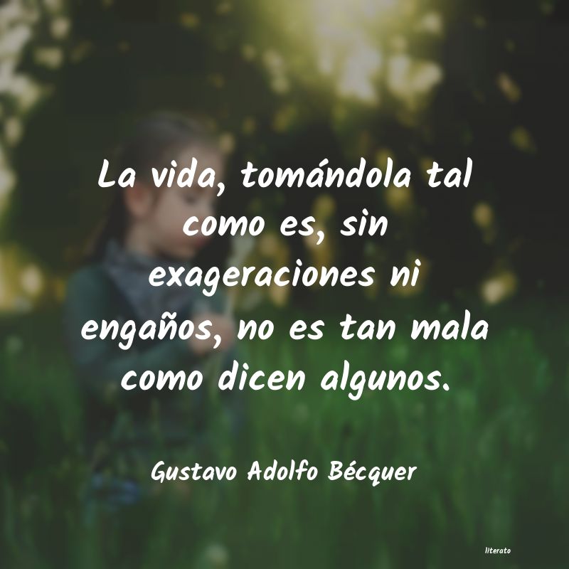 Frases de Gustavo Adolfo Bécquer