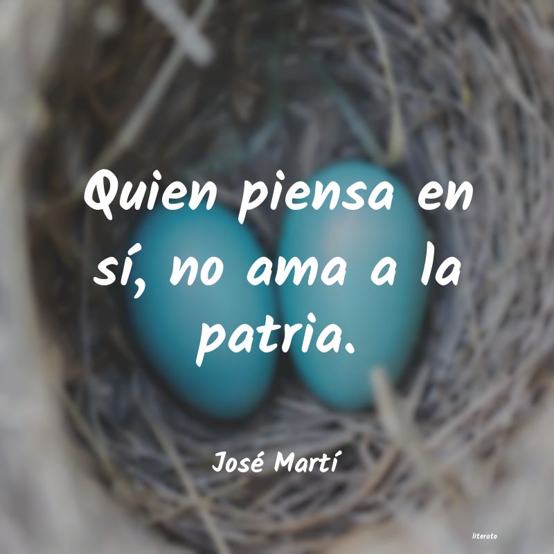 Frases de José Martí