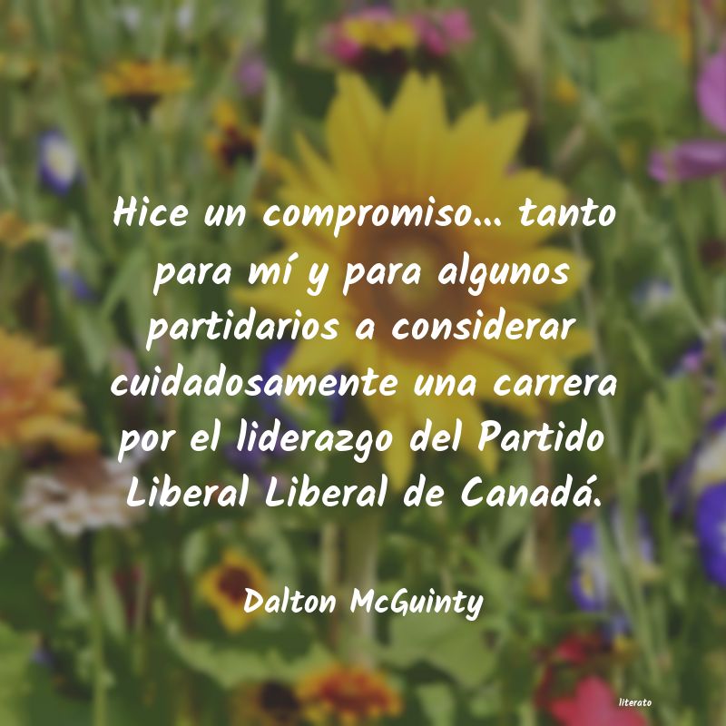 frases de Dalton McGuinty