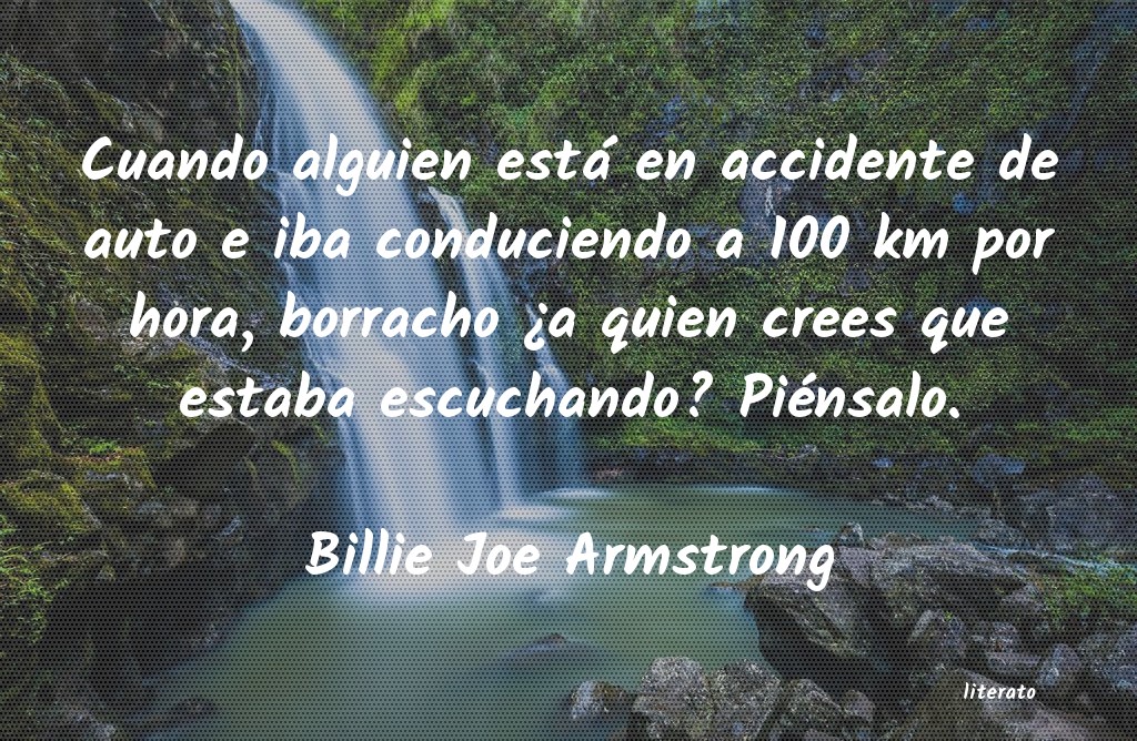 frases de Billie Joe Armstrong
