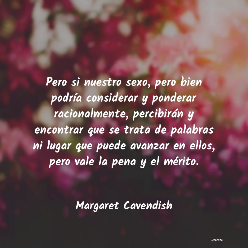 frases de Margaret Cavendish
