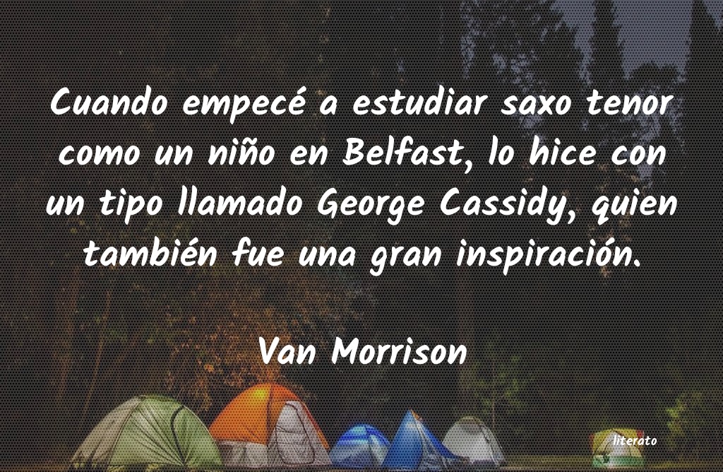 frases de Van Morrison