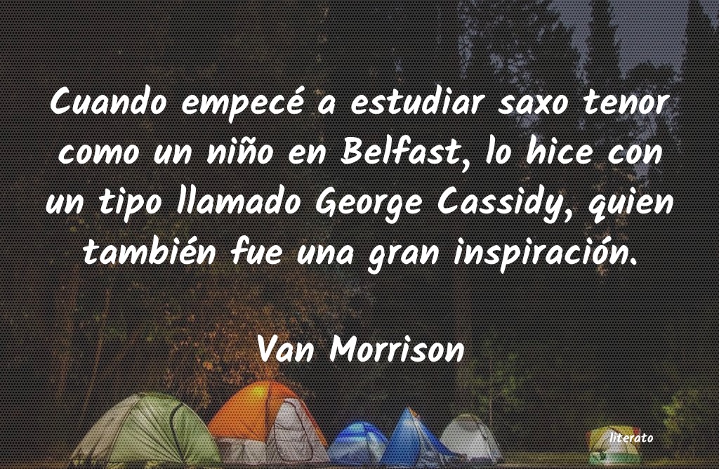 Frases de Van Morrison