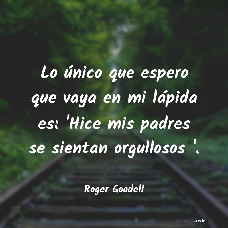 frases de Roger Goodell