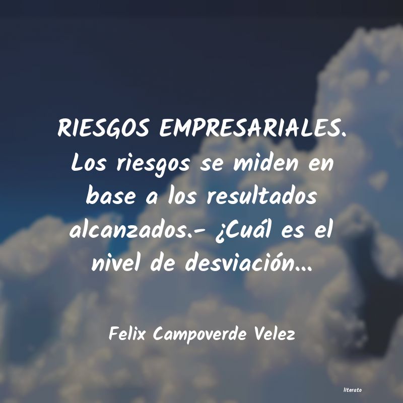 frases de Felix Campoverde Velez