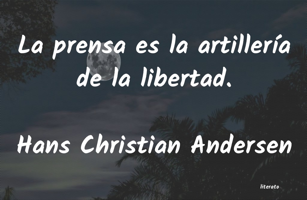 Frases de Hans Christian Andersen