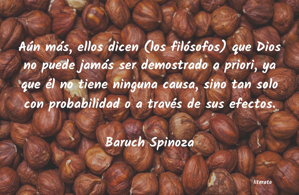 Frases de Baruch Spinoza