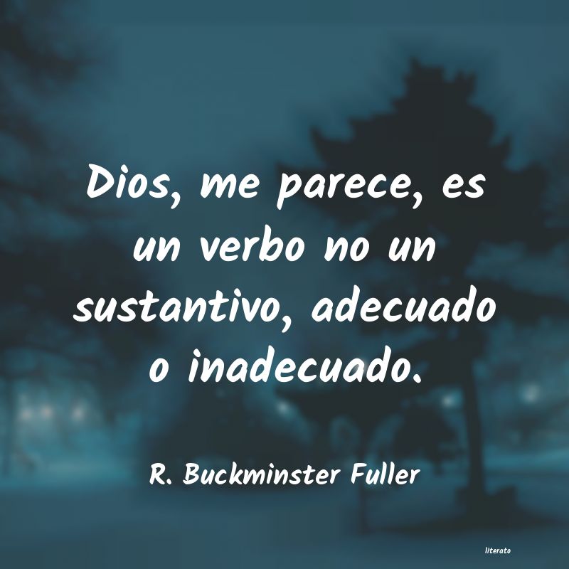 frases de R. Buckminster Fuller