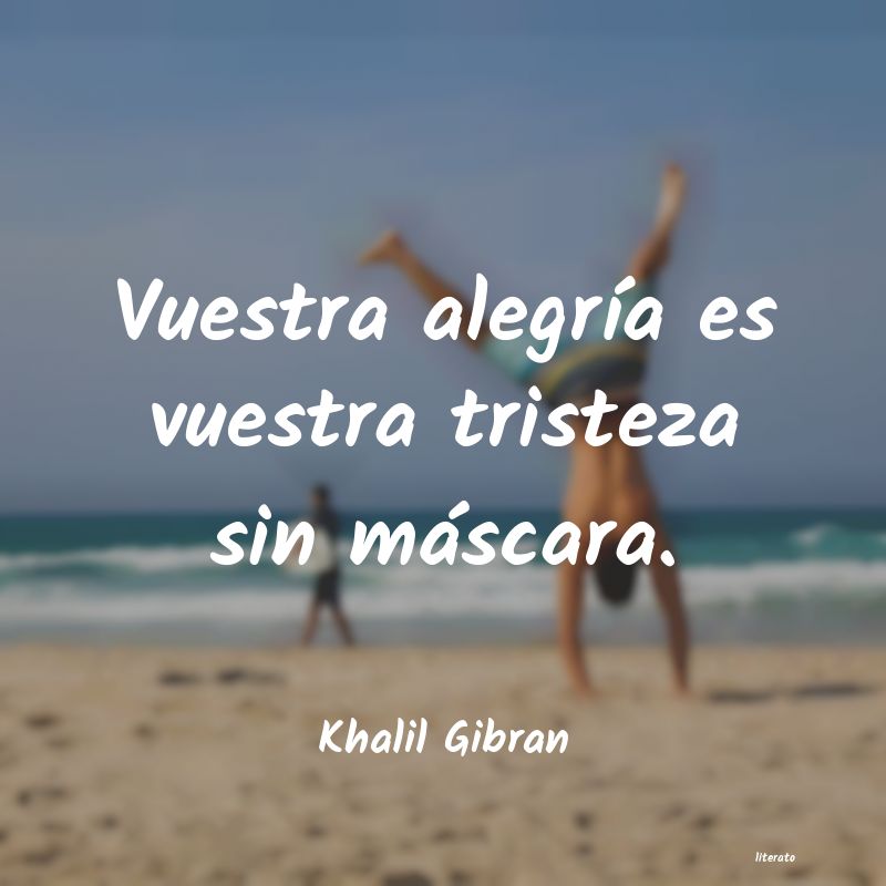 la mascara de khalil gibran