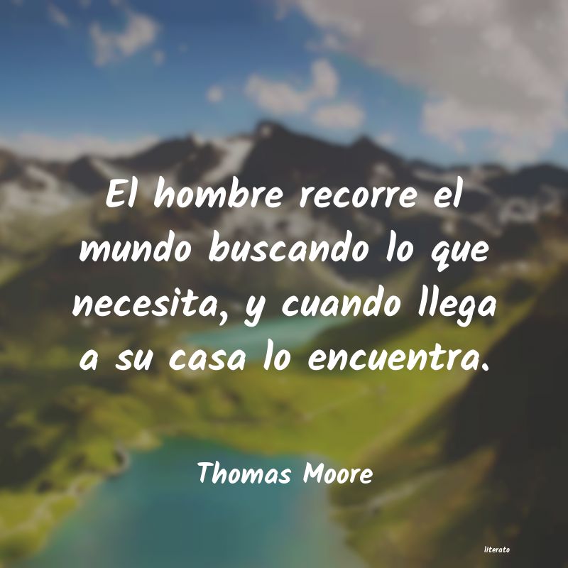 Frases de Thomas Moore