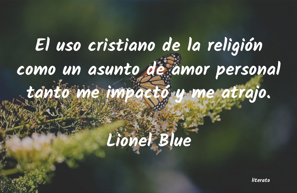 Frases de Lionel Blue