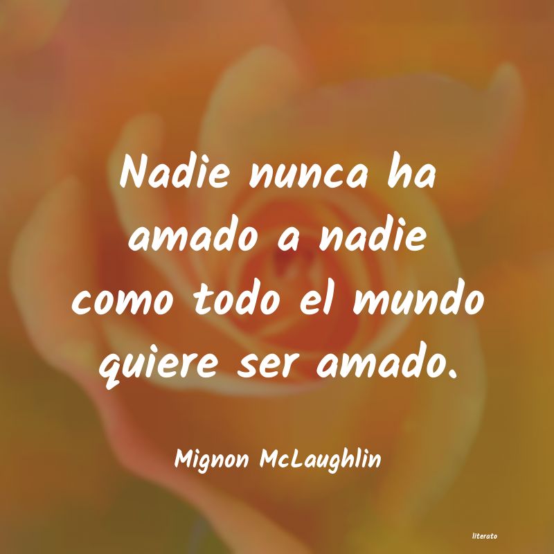 frases de Mignon McLaughlin