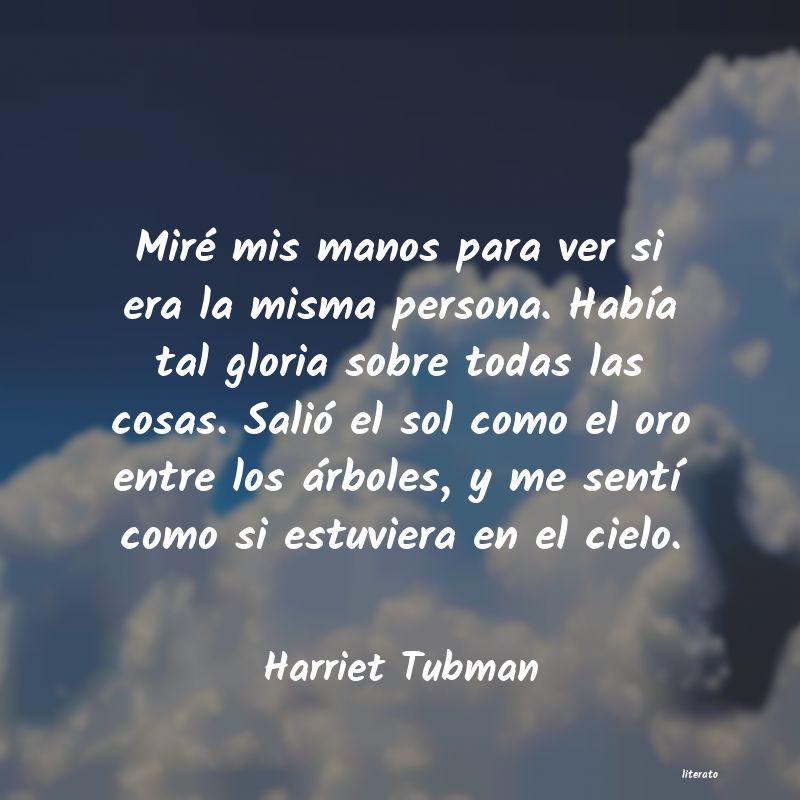 Frases de Harriet Tubman