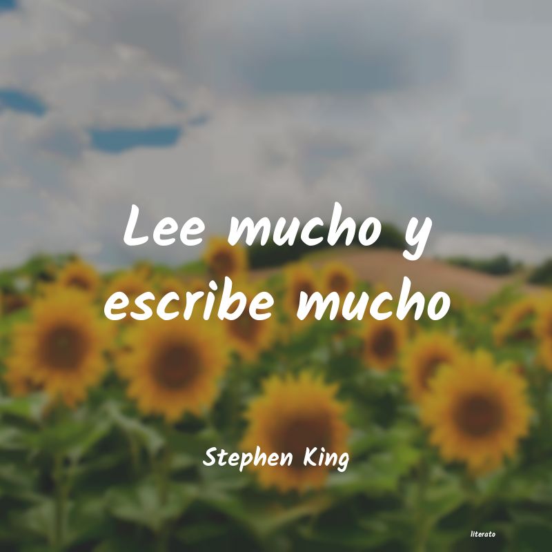 frases de Stephen King