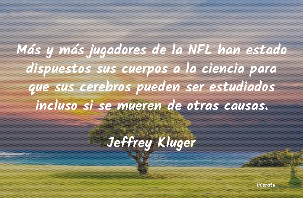 Frases de Jeffrey Kluger