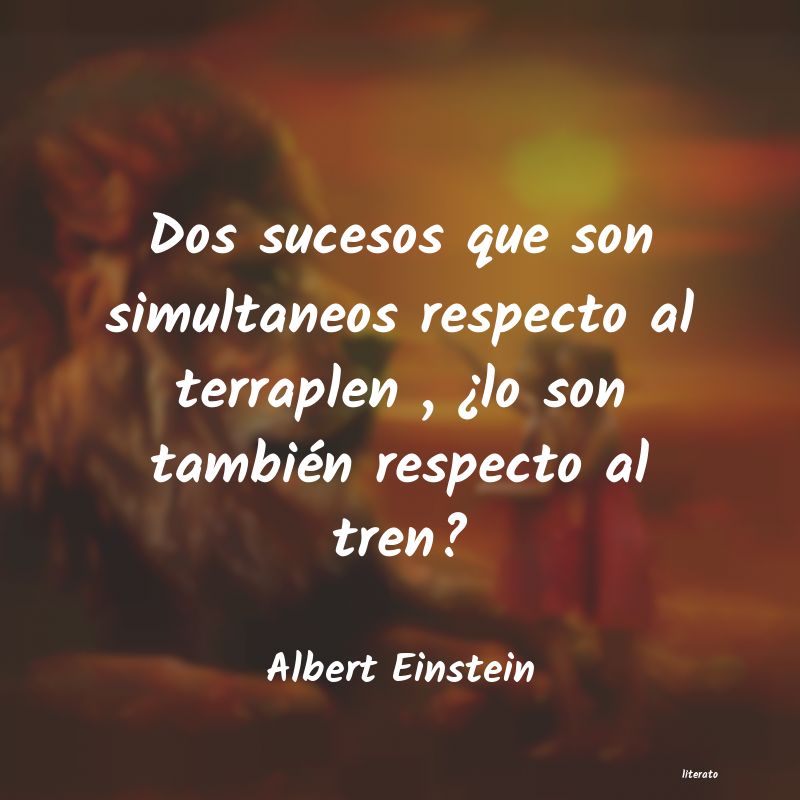 albert einstein citas simple