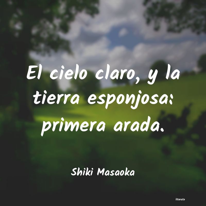 Frases de Shiki Masaoka