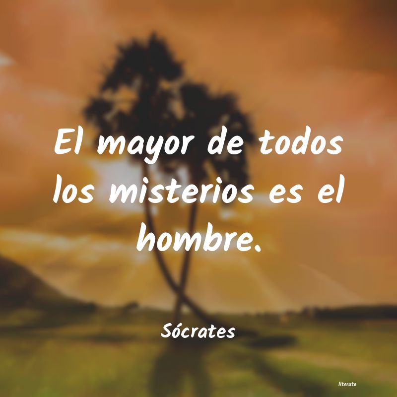 tipo de pensamiento de socrates