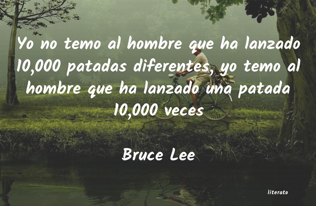 Frases de Bruce Lee