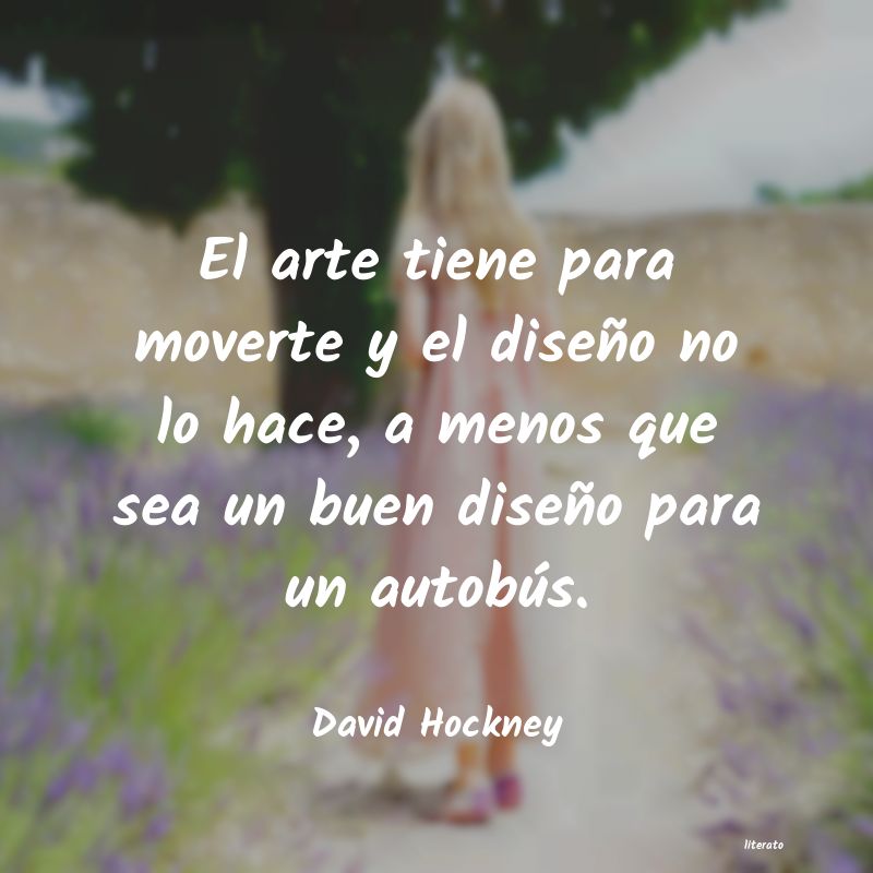 frases de David Hockney