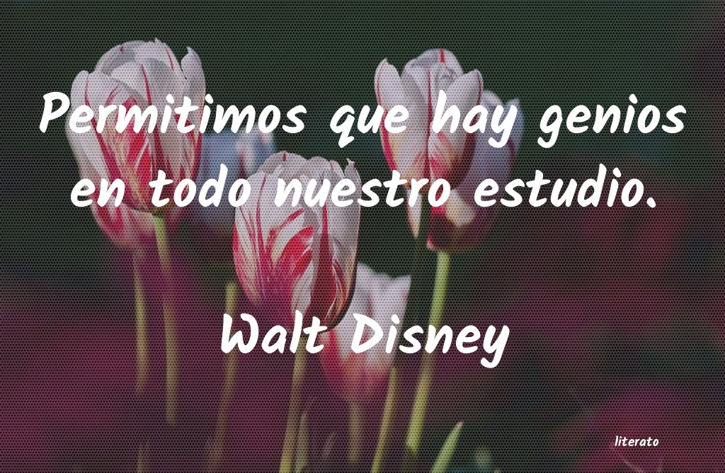 frases de Walt Disney