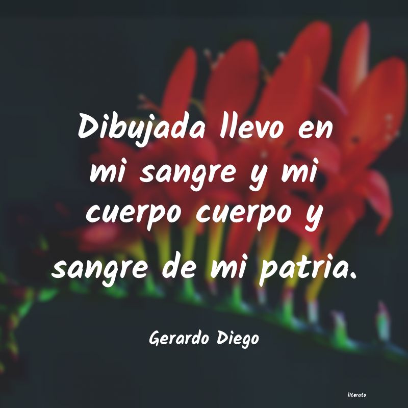 frases de Gerardo Diego