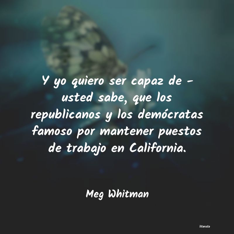 Frases de Meg Whitman