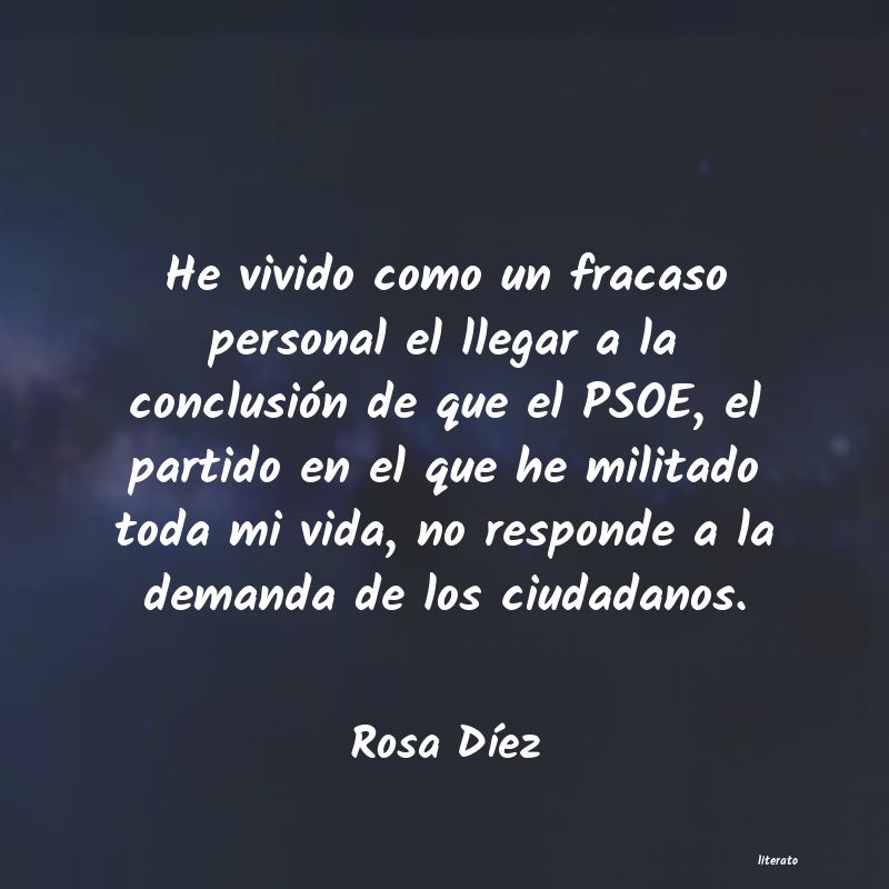 Frases de Rosa Díez