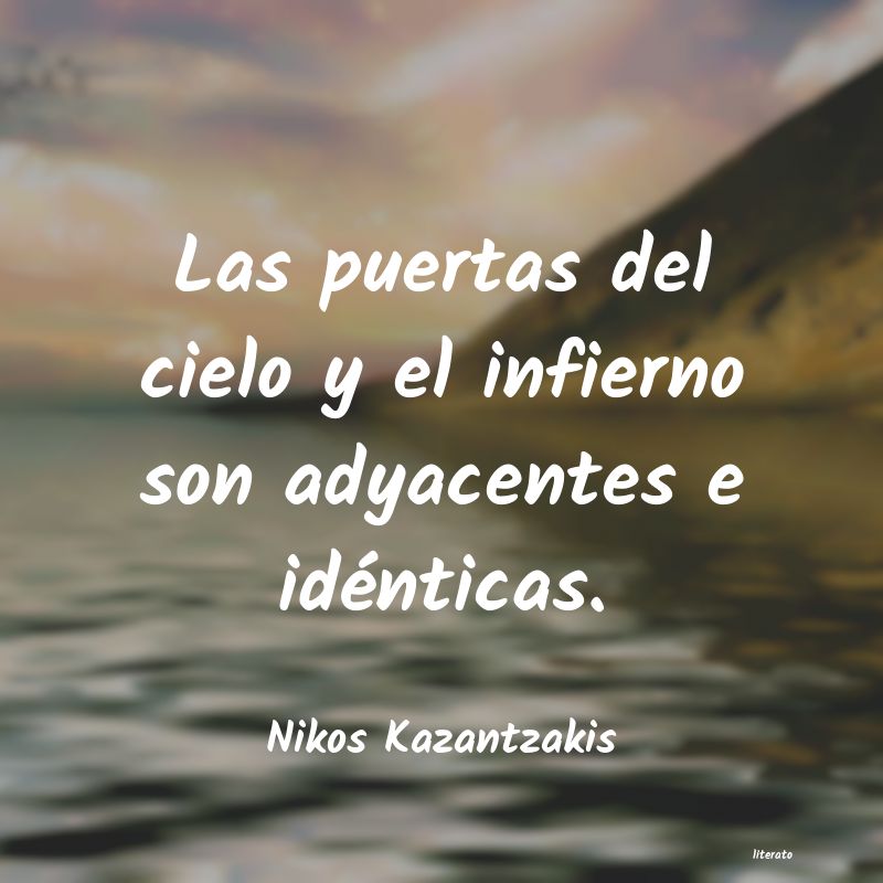 Frases de Nikos Kazantzakis