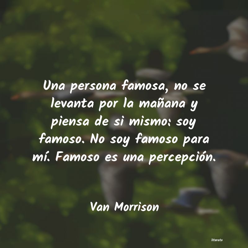 frases de Van Morrison